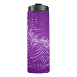 Schöner lila abstrakter Hintergrund. Violettneutr Thermosbecher