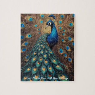 Schöner majestätischer Splendor: Der Boho Peacock