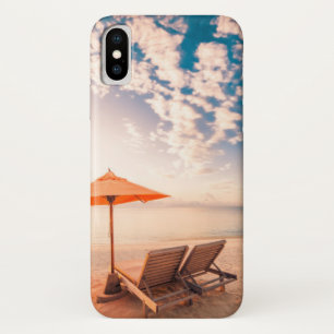 Schöner Malediven-Strand-Sonnenuntergang Case-Mate iPhone Hülle