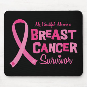 Schöner Mama-Brustkrebs-Überlebender Mousepad
