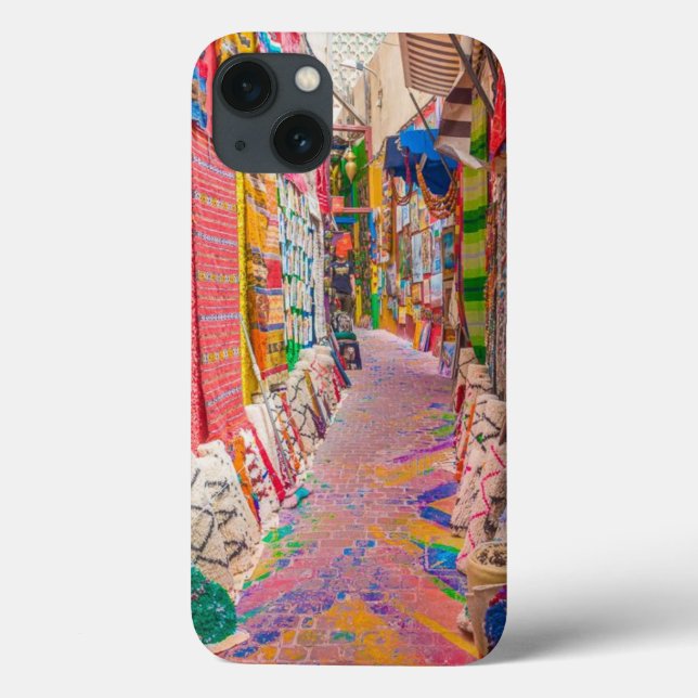 schöner marokkanischer Stadtmalereigehäuse Case-Mate iPhone Hülle (Rückseite)