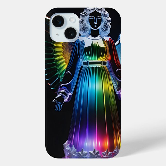Schöner, mehrfarbiger Engel Case-Mate iPhone Hülle (Rückseite)