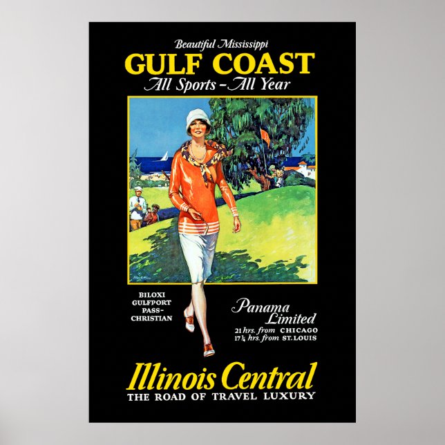 Schöner Mississippi ~ Golfküste Poster (Vorne)