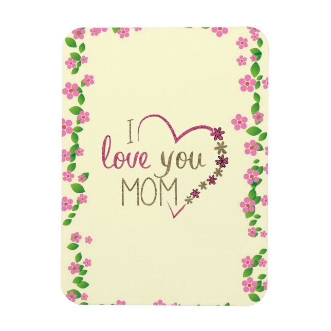 Schöner Muttertag Magnet (Vertikal)