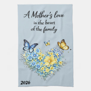 Schöner Muttertag Mutterliebe Geschirrtuch