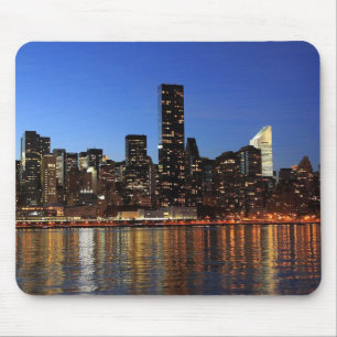 Schöner New Yorker Abend Skyline Mousepad