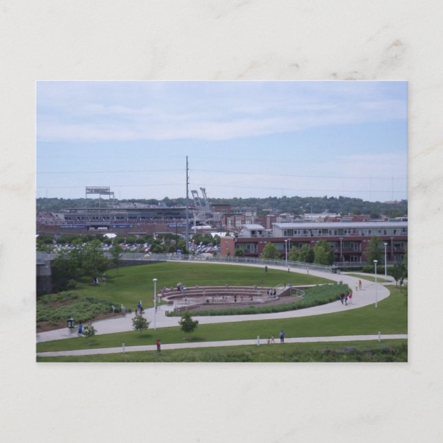 Schöner Omaha Nebraska! Postkarte (Vorderseite)