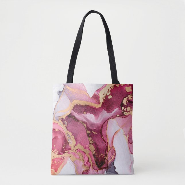 Schöner orientalischer Hintergrund. Flüssigkunst,  Tasche (Vorderseite)
