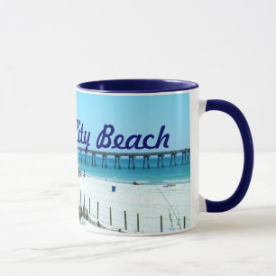 Schöner Panama-Stadt Strand, Florida Tasse