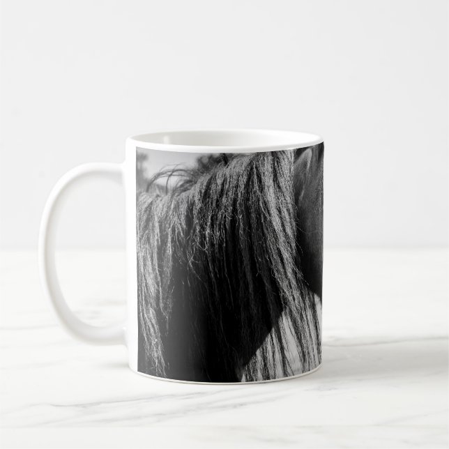 SCHÖNER PFERD KAFFEETASSE (Links)