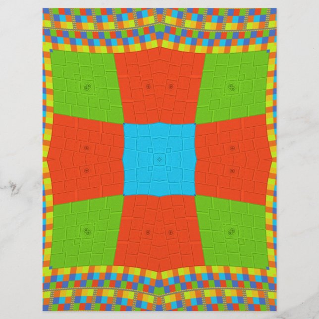 Schöner phantastischer europäischer, farbenfroher  (Vorderseite)