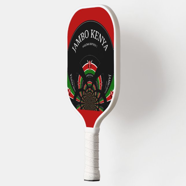 Schöner Phantastischer Spaß Kenya Stilfräse Pickleball Schläger (Links)