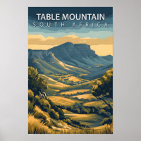 Schöner Platz Tafelberg Südafrika Reisen