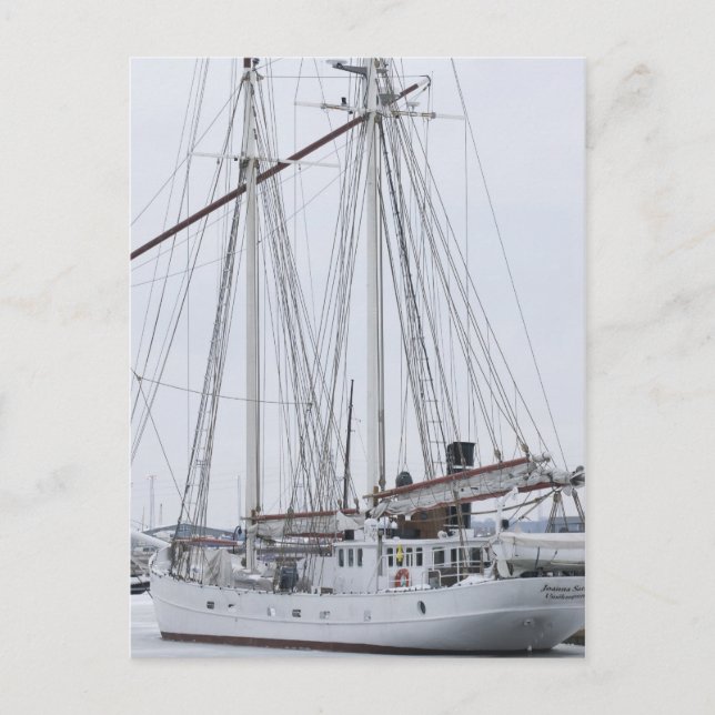 Schoner Postkarte (Vorderseite)