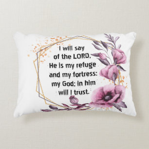 Schöner Psalm 91 Bläserakzent Kissen