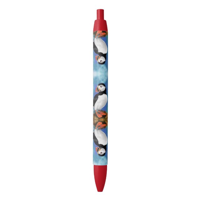 Schöner Puffin Pen Kugelschreiber (Vorderseite Vertikal)