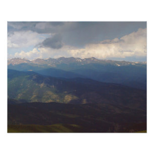 Schöner Rocky Mountain National Forest Poster