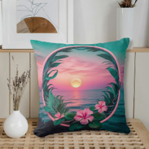 Schöner, rosa-Aquamariner Tropenwald der Blume