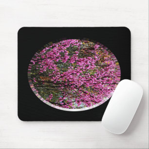 Schöner Roter Bud Baum...... Mousepad