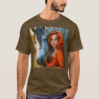 schöner Rotkopf 4 T-Shirt
