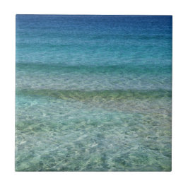 Schöner Sandstrand Fliese