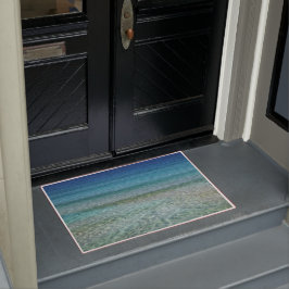 Schöner Sandstrand Fußmatte