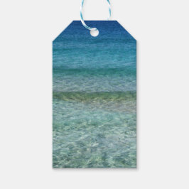 Schöner Sandstrand Geschenkanhänger