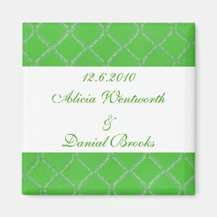 Schöner Save the Date Magnet