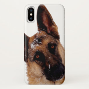 Schöner Schäferhund-Hund iPhone X Hülle