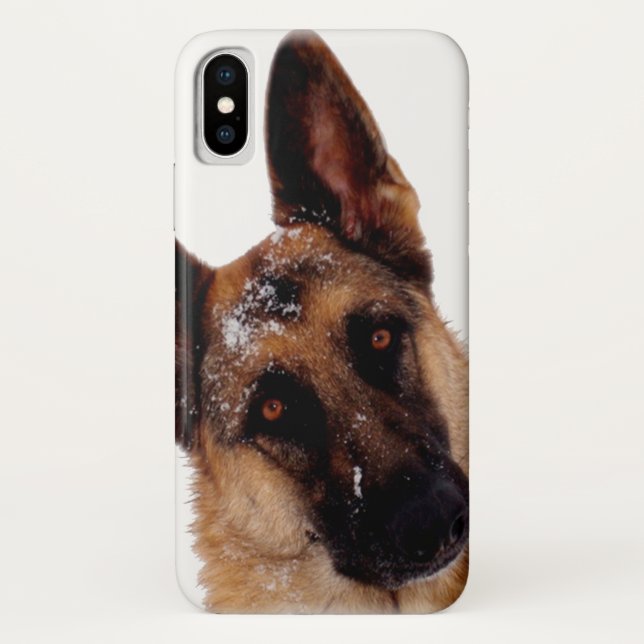 Schöner Schäferhund-Hund Case-Mate iPhone Hülle (Rückseite)