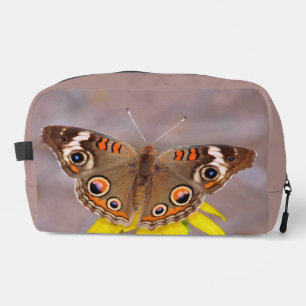 Schöner Schmetterling auf der Gelben Blume Waschbeutel