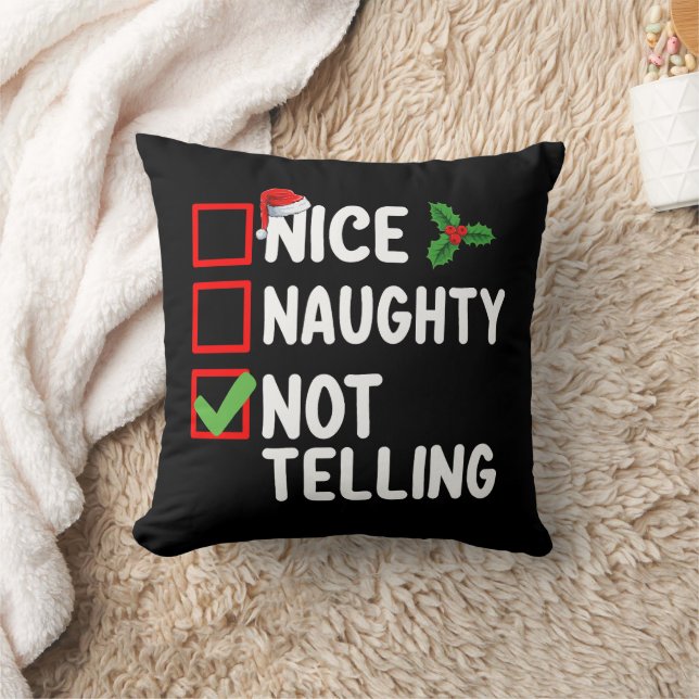 Schöner, schmutziger Weihnachtsurlaub Kissen (Decke)