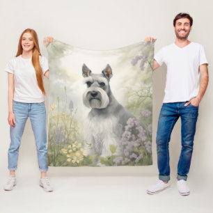 Schöner Schnauzer – Intelligent & Lebendig Fleecedecke