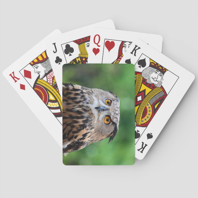 Schöner Schrei zum Kartenspielen Spielkarten (Rückseite)