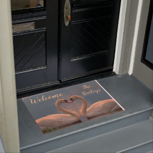 Schöner Schwan Door Mat Fußmatte
