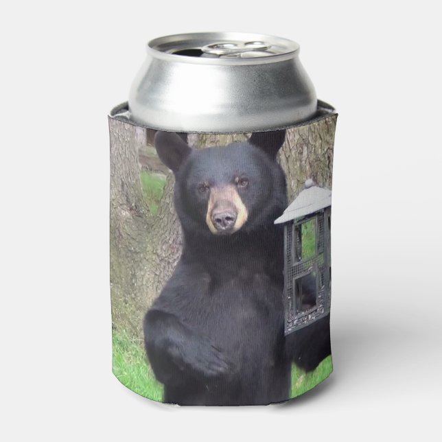 Schöner schwarzer Bär Dosenkühler (Kanne Vorderseite)