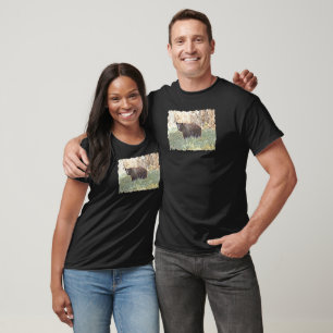 Schöner schwarzer Bär T-Shirt