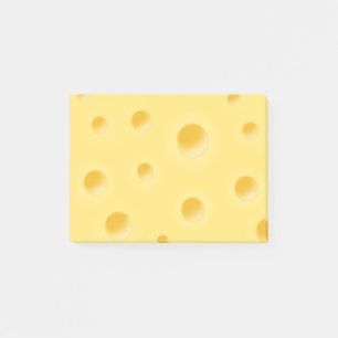 Schöner Schweizer Käse Whimsical Hellgelb Post-it Klebezettel