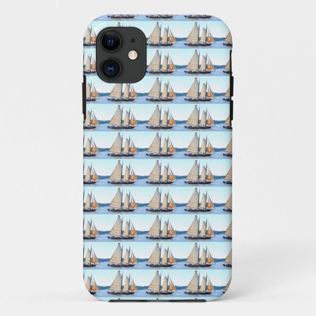Schoner-Segelkoffer Case-Mate iPhone Hülle (Rückseite)