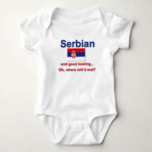 Schöner Serbe Baby Strampler