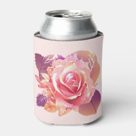 Schöner Single Pink Rose Dosenkühler