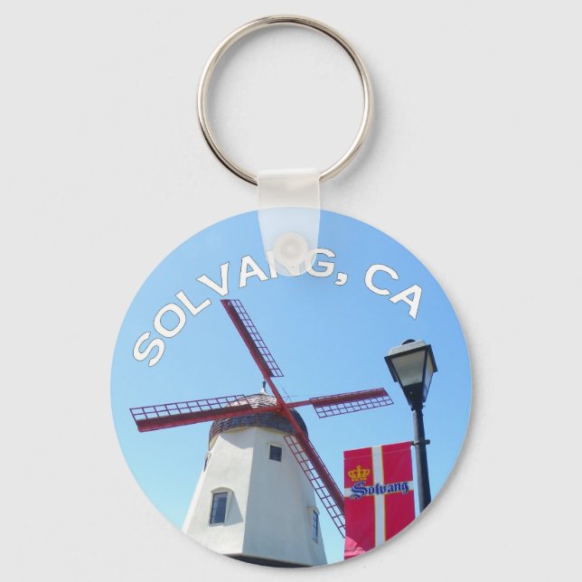 Schöner Solvang Schlüsselanhänger! Schlüsselanhänger (Vorderseite)