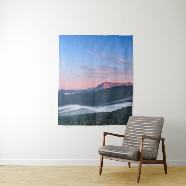 Schöner Sonnenaufgang Blick auf Nanos von Šilentab Wandteppich (Beispiel)