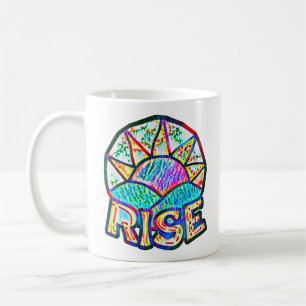 Schöner Sonnenaufgang ~ Hochwertige Nachricht Kaffeetasse