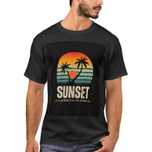 Schöner Sonnenuntergang in Los Angeles, Kalifornie