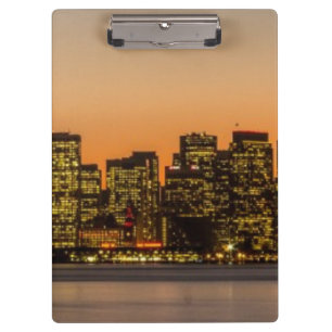 Schöner Sonnenuntergang in San Francisco Klemmbrett
