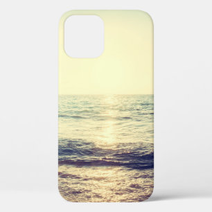 Schöner Sonnenuntergang mit Meer und Strand - Vint Case-Mate iPhone Hülle