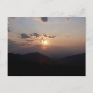 "Schöner Sonnenuntergang" Postkarte