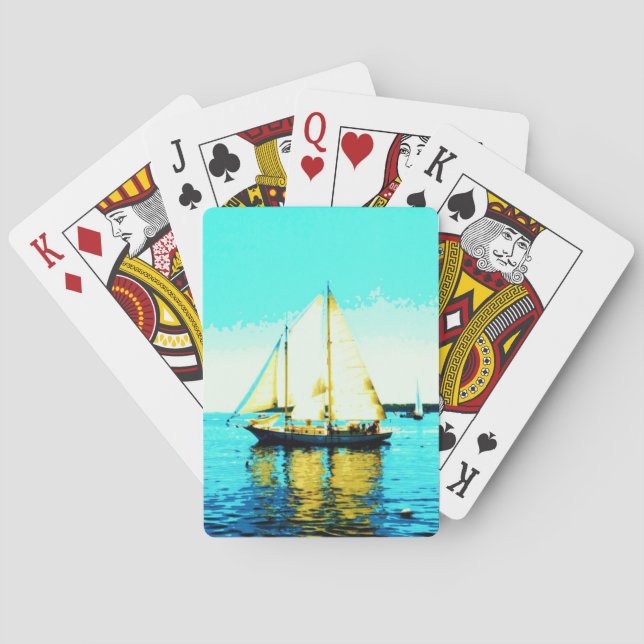 Schoner spielen Karten Spielkarten (Rückseite)