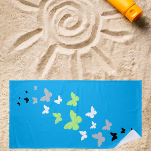 Schöner Stolz der Schmetterlingsagentur Strandtuch
